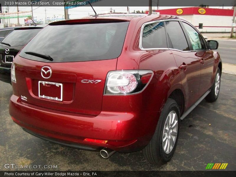 Copper Red / Sand 2010 Mazda CX-7 i Sport