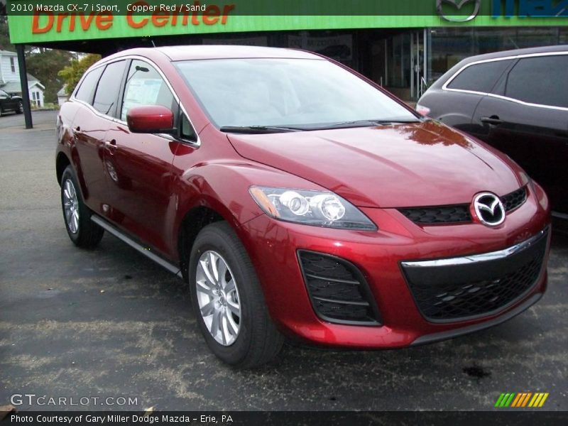 Copper Red / Sand 2010 Mazda CX-7 i Sport
