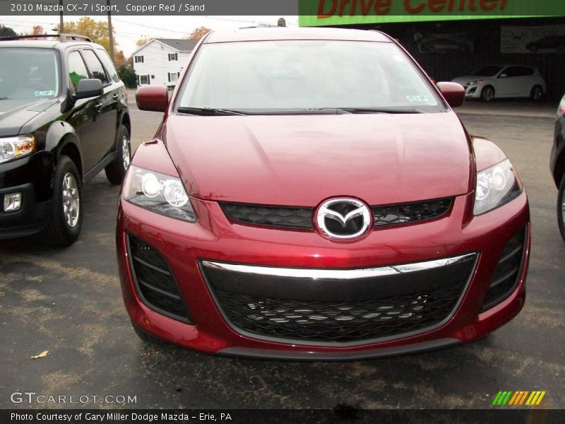 Copper Red / Sand 2010 Mazda CX-7 i Sport