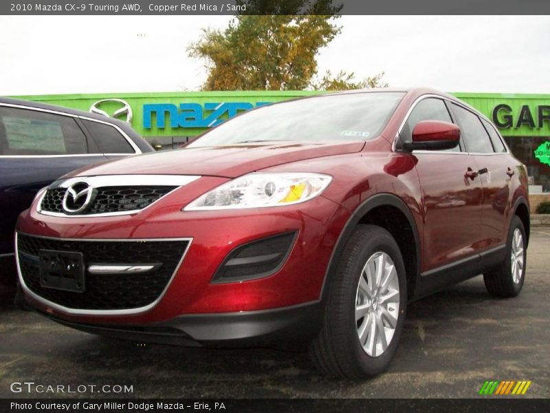 Copper Red Mica / Sand 2010 Mazda CX-9 Touring AWD