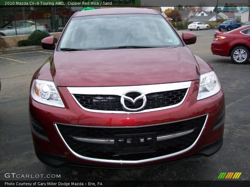Copper Red Mica / Sand 2010 Mazda CX-9 Touring AWD