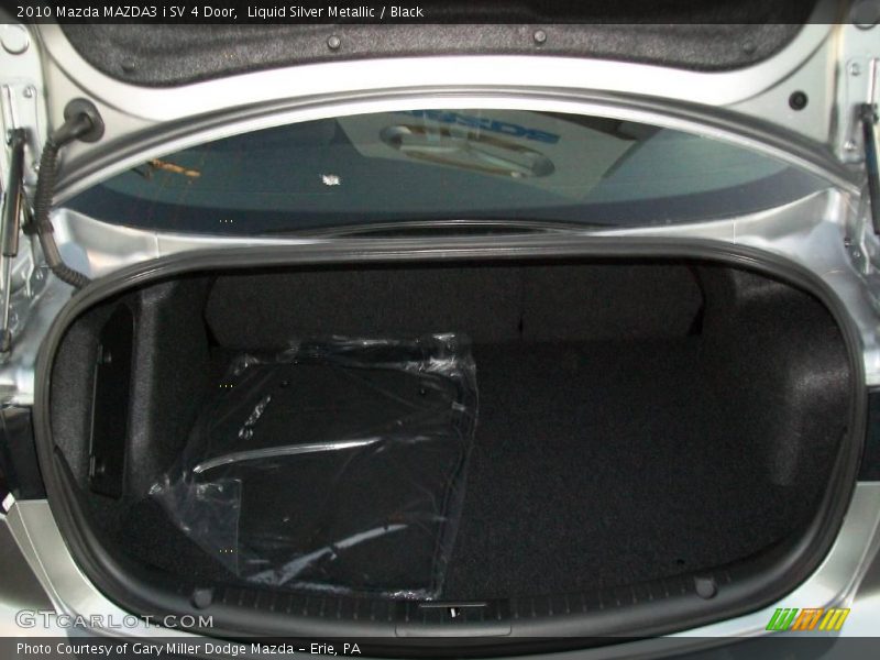Liquid Silver Metallic / Black 2010 Mazda MAZDA3 i SV 4 Door