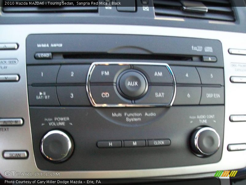 Sangria Red Mica / Black 2010 Mazda MAZDA6 i Touring Sedan