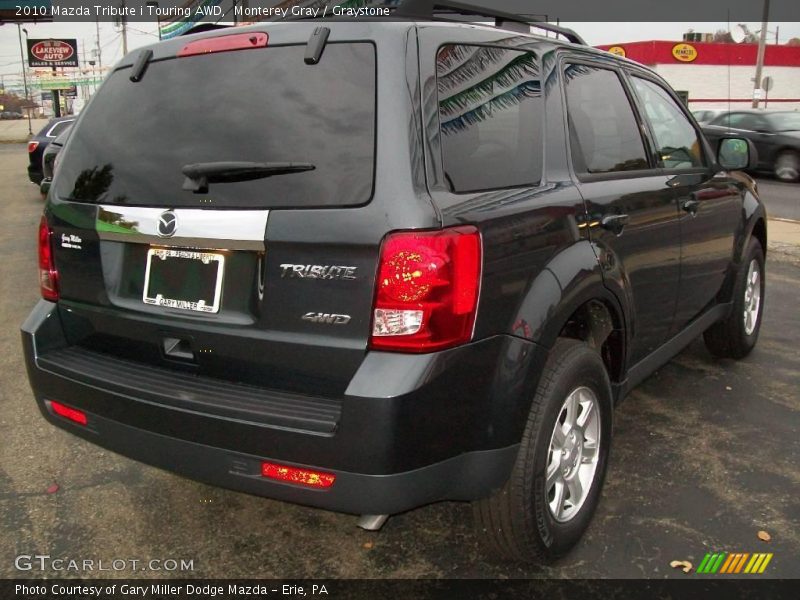 Monterey Gray / Graystone 2010 Mazda Tribute i Touring AWD
