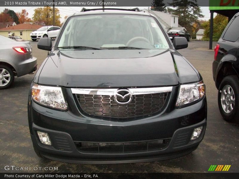 Monterey Gray / Graystone 2010 Mazda Tribute i Touring AWD