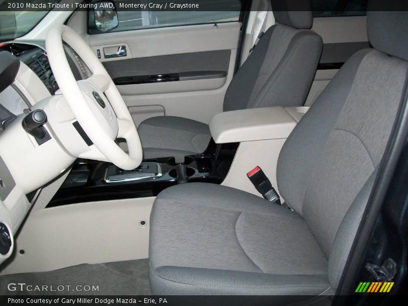 Monterey Gray / Graystone 2010 Mazda Tribute i Touring AWD