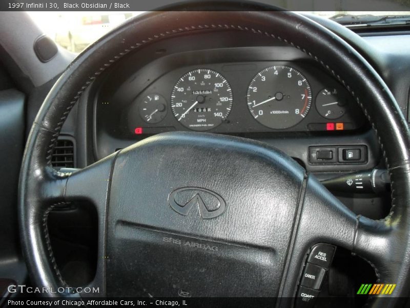 Black Obsidian / Black 1997 Infiniti I 30
