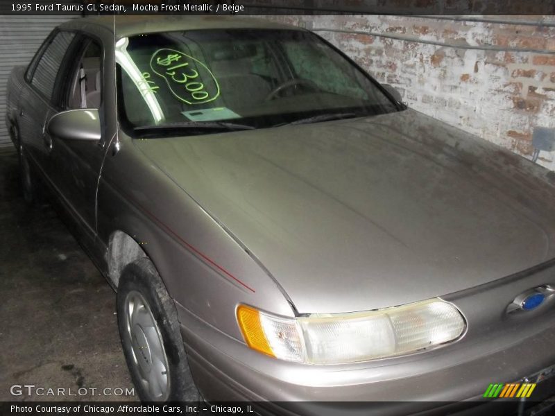 Mocha Frost Metallic / Beige 1995 Ford Taurus GL Sedan