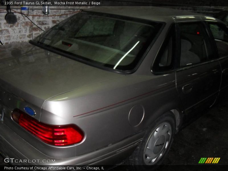 Mocha Frost Metallic / Beige 1995 Ford Taurus GL Sedan