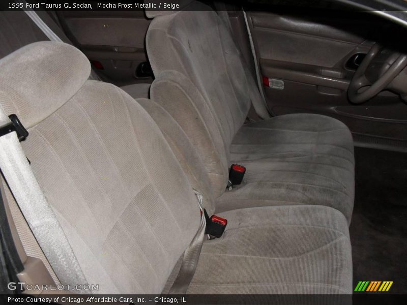 Mocha Frost Metallic / Beige 1995 Ford Taurus GL Sedan
