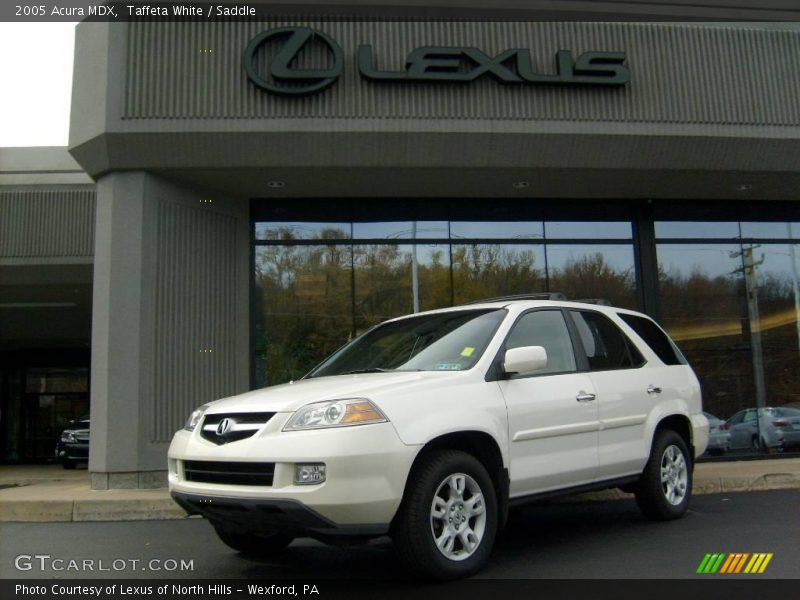 Taffeta White / Saddle 2005 Acura MDX