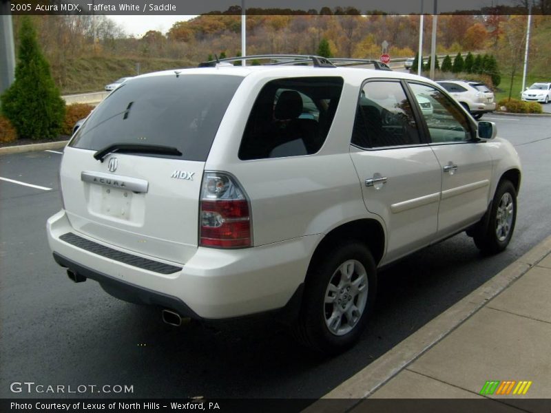 Taffeta White / Saddle 2005 Acura MDX