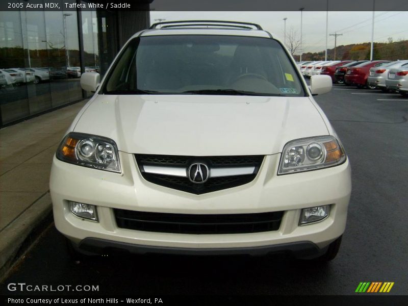 Taffeta White / Saddle 2005 Acura MDX