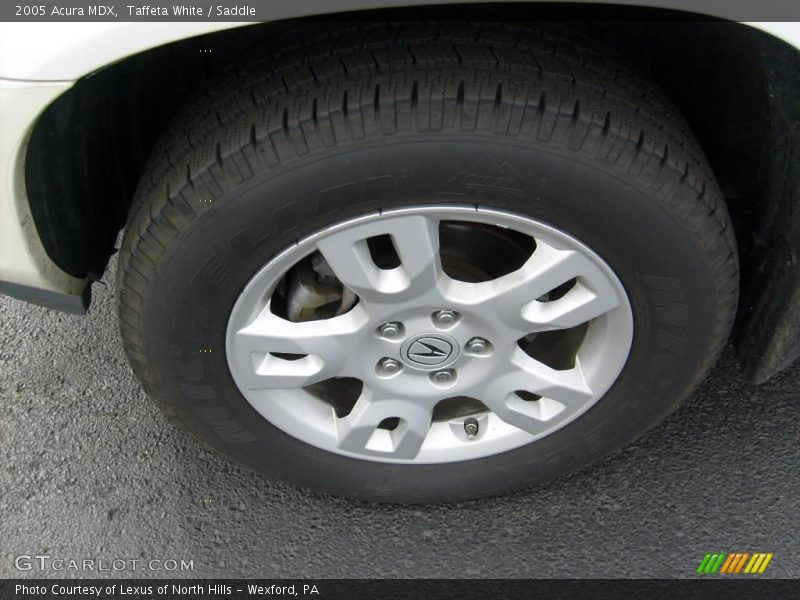 Taffeta White / Saddle 2005 Acura MDX