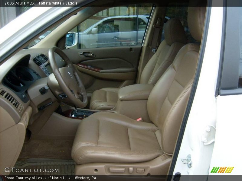 Taffeta White / Saddle 2005 Acura MDX