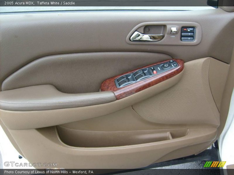 Taffeta White / Saddle 2005 Acura MDX