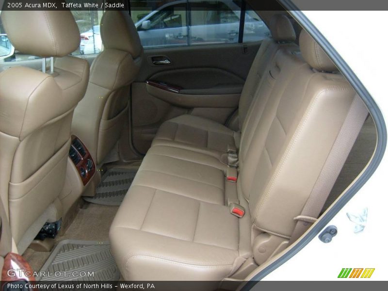 Taffeta White / Saddle 2005 Acura MDX