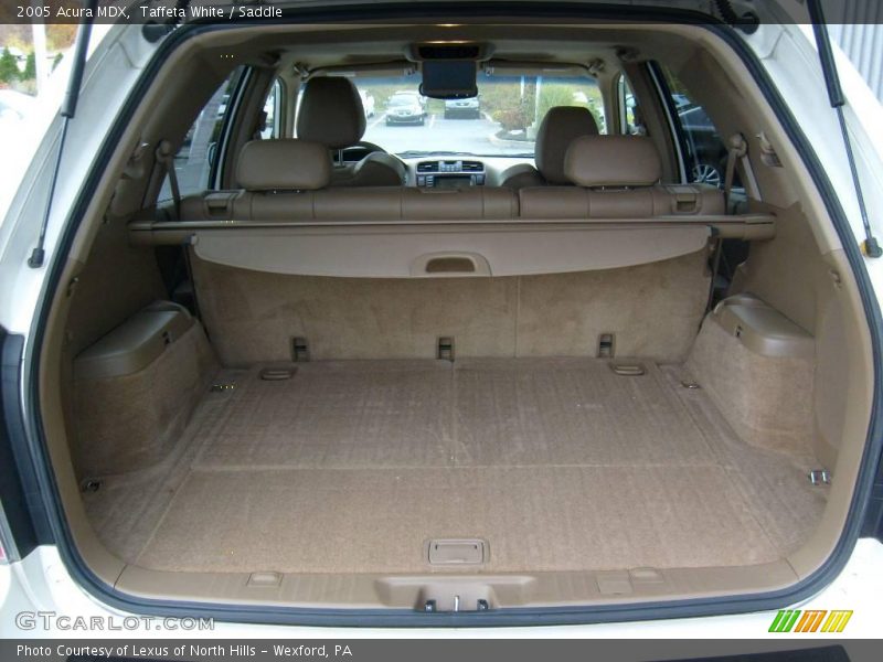 Taffeta White / Saddle 2005 Acura MDX