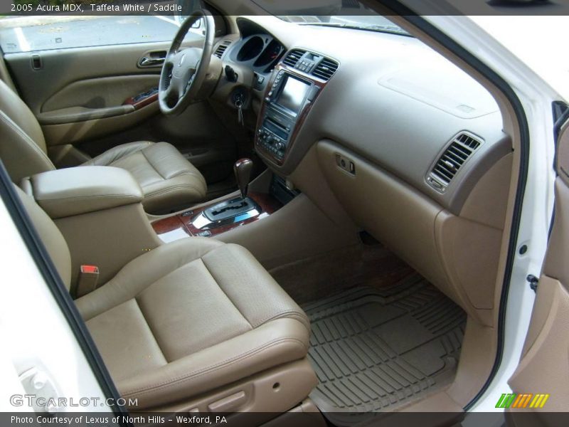 Taffeta White / Saddle 2005 Acura MDX