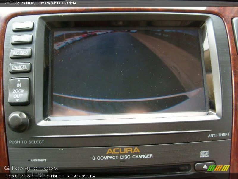 Taffeta White / Saddle 2005 Acura MDX