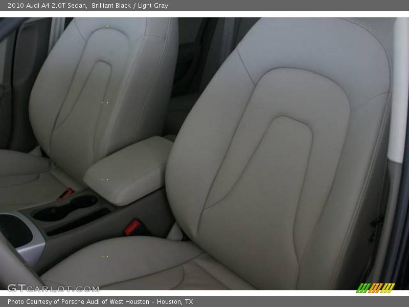 Brilliant Black / Light Gray 2010 Audi A4 2.0T Sedan