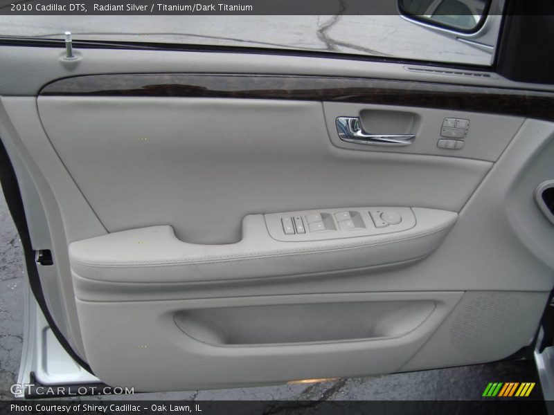 Radiant Silver / Titanium/Dark Titanium 2010 Cadillac DTS
