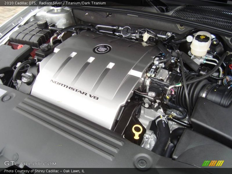Radiant Silver / Titanium/Dark Titanium 2010 Cadillac DTS