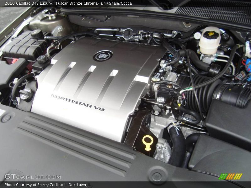 Tuscan Bronze ChromaFlair / Shale/Cocoa 2010 Cadillac DTS Luxury
