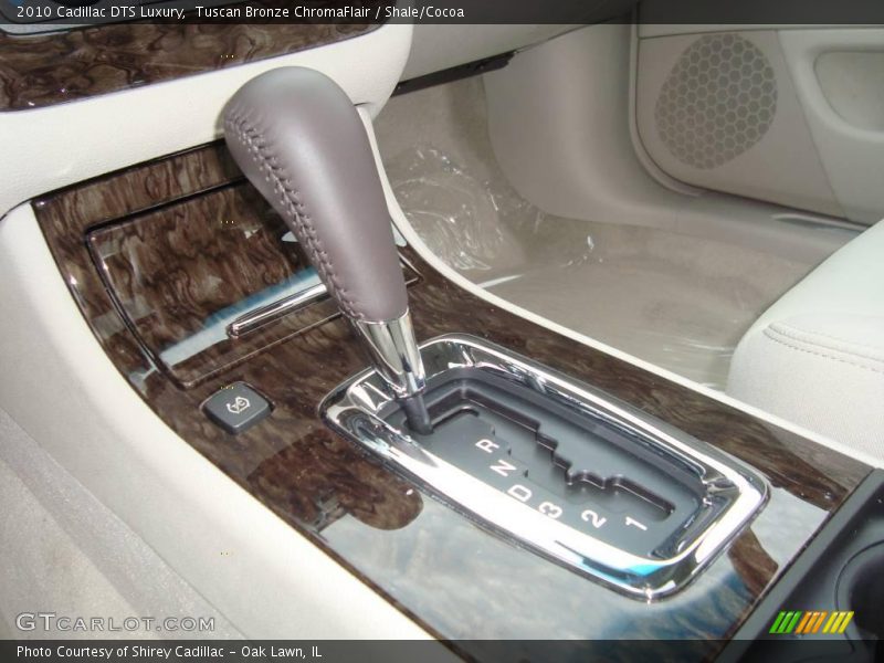 Tuscan Bronze ChromaFlair / Shale/Cocoa 2010 Cadillac DTS Luxury