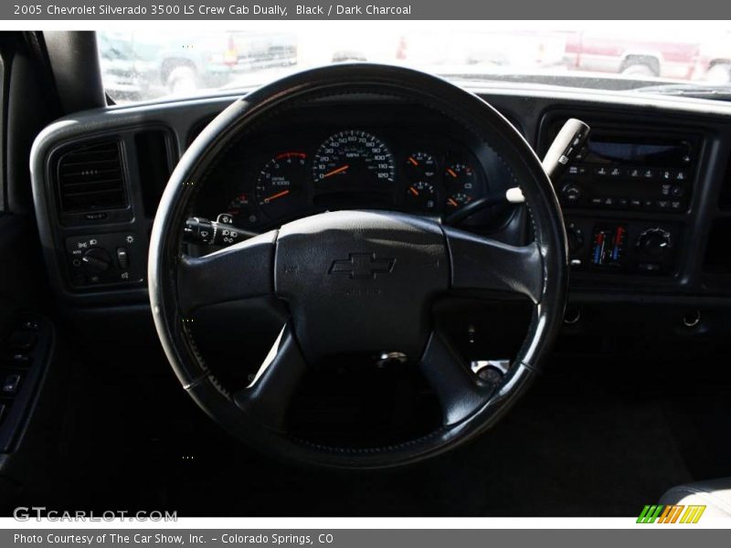 Black / Dark Charcoal 2005 Chevrolet Silverado 3500 LS Crew Cab Dually