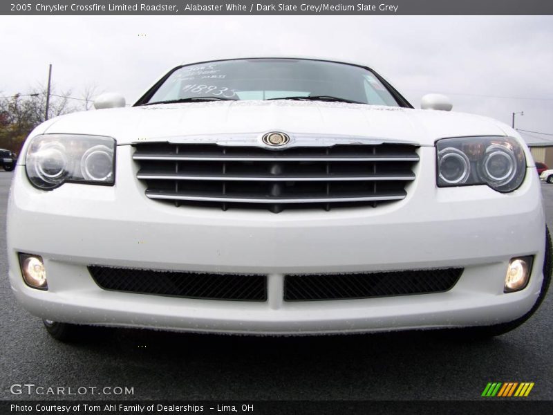 Alabaster White / Dark Slate Grey/Medium Slate Grey 2005 Chrysler Crossfire Limited Roadster