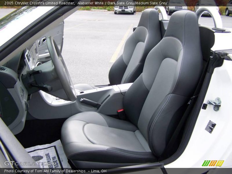 Alabaster White / Dark Slate Grey/Medium Slate Grey 2005 Chrysler Crossfire Limited Roadster