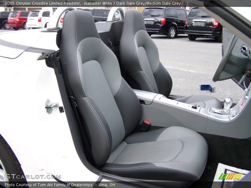Alabaster White / Dark Slate Grey/Medium Slate Grey 2005 Chrysler Crossfire Limited Roadster