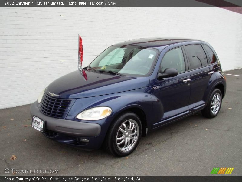 Patriot Blue Pearlcoat / Gray 2002 Chrysler PT Cruiser Limited