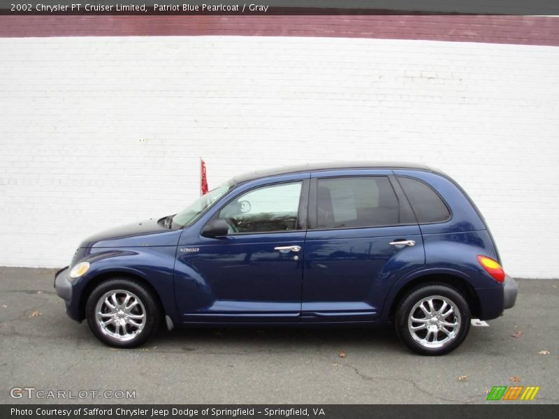 Patriot Blue Pearlcoat / Gray 2002 Chrysler PT Cruiser Limited