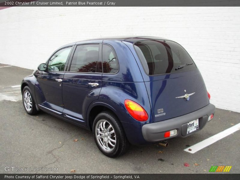 Patriot Blue Pearlcoat / Gray 2002 Chrysler PT Cruiser Limited