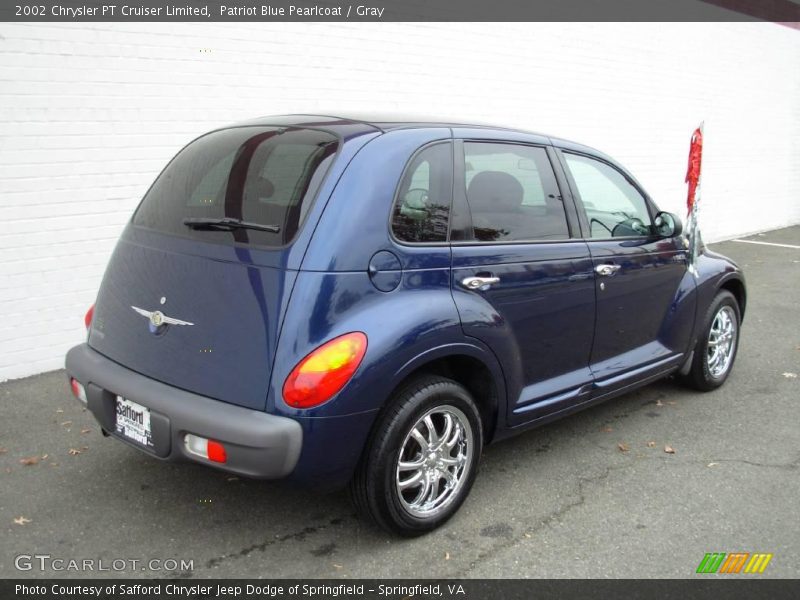 Patriot Blue Pearlcoat / Gray 2002 Chrysler PT Cruiser Limited