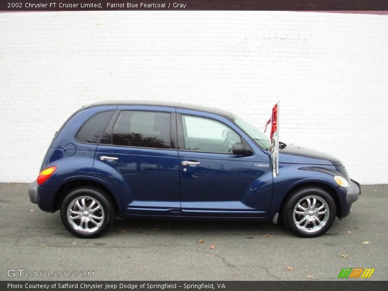 Patriot Blue Pearlcoat / Gray 2002 Chrysler PT Cruiser Limited