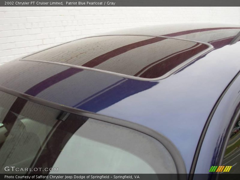 Patriot Blue Pearlcoat / Gray 2002 Chrysler PT Cruiser Limited