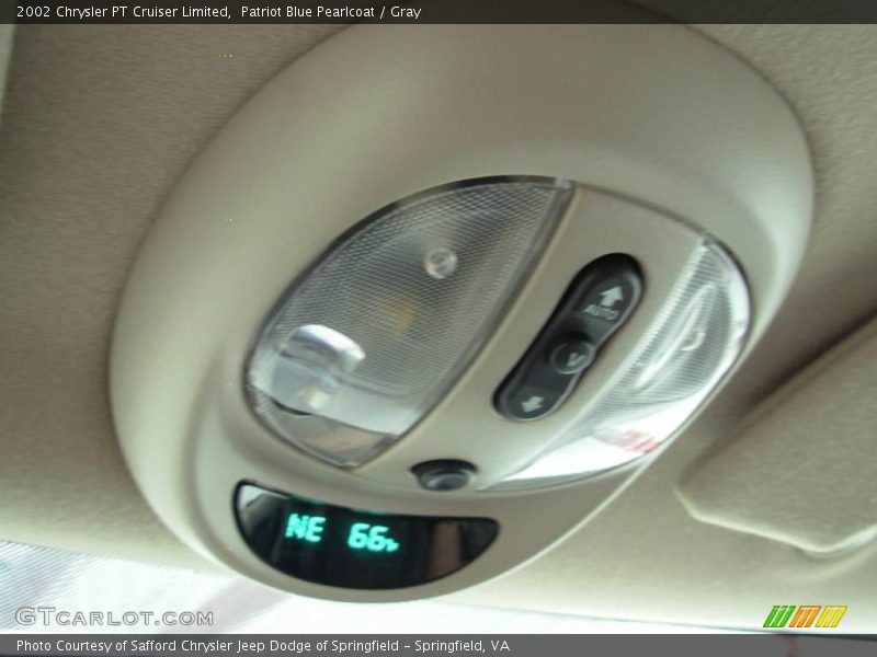 Patriot Blue Pearlcoat / Gray 2002 Chrysler PT Cruiser Limited