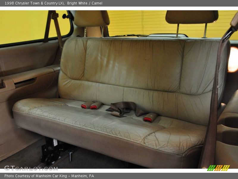 Bright White / Camel 1998 Chrysler Town & Country LXi