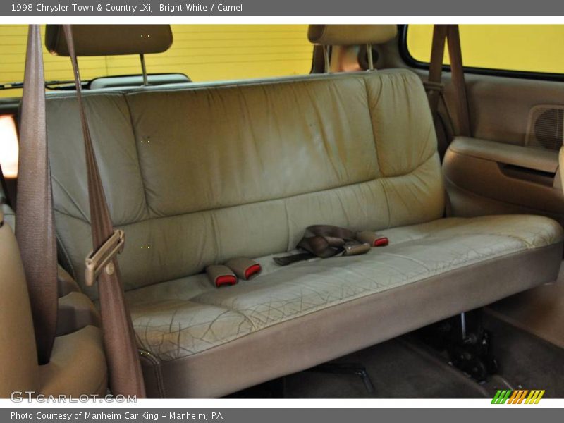 Bright White / Camel 1998 Chrysler Town & Country LXi