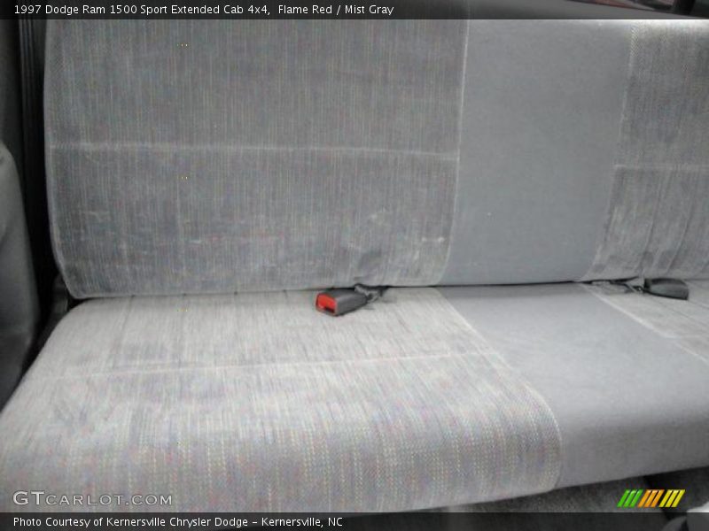 Flame Red / Mist Gray 1997 Dodge Ram 1500 Sport Extended Cab 4x4