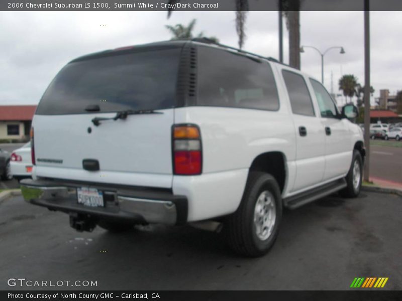 Summit White / Gray/Dark Charcoal 2006 Chevrolet Suburban LS 1500