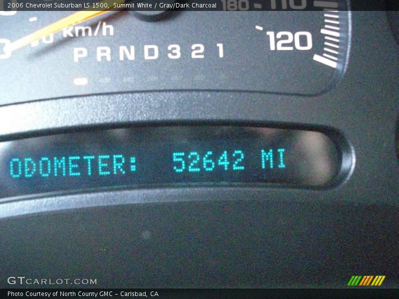 Summit White / Gray/Dark Charcoal 2006 Chevrolet Suburban LS 1500