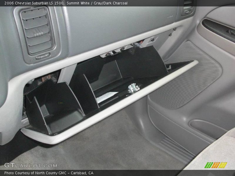 Summit White / Gray/Dark Charcoal 2006 Chevrolet Suburban LS 1500