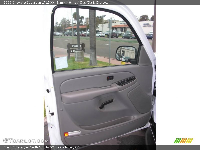 Summit White / Gray/Dark Charcoal 2006 Chevrolet Suburban LS 1500