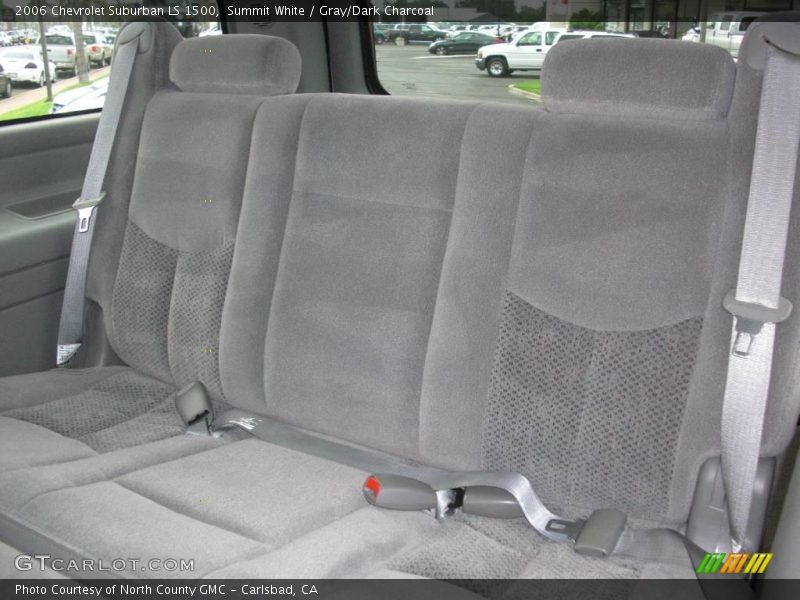 Summit White / Gray/Dark Charcoal 2006 Chevrolet Suburban LS 1500