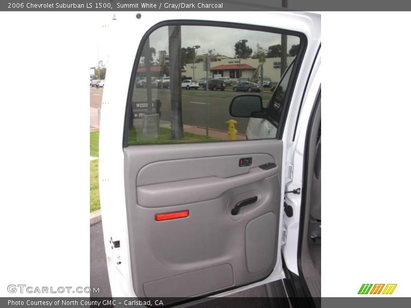 Summit White / Gray/Dark Charcoal 2006 Chevrolet Suburban LS 1500