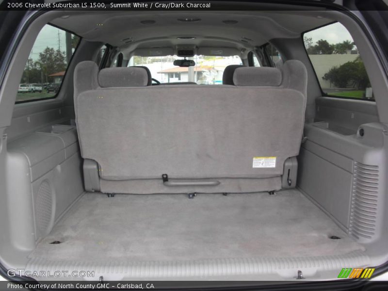 Summit White / Gray/Dark Charcoal 2006 Chevrolet Suburban LS 1500